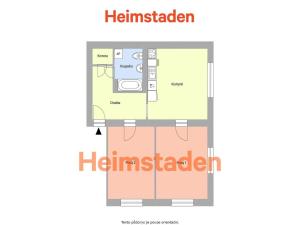 Pronájem bytu 2+1, Havířov - Město, U Školky, 59 m2
