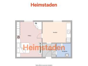 Pronájem bytu 1+1, Havířov - Šumbark, Slovenského národního povstání, 27 m2
