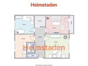 Pronájem bytu 3+1, Frýdek-Místek - Frýdek, Bruzovská, 77 m2
