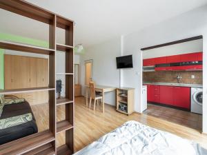 Pronájem bytu 1+kk, Praha - Braník, Nad přívozem, 37 m2