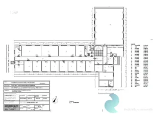 Pronájem kanceláře, České Budějovice, Školní, 528 m2