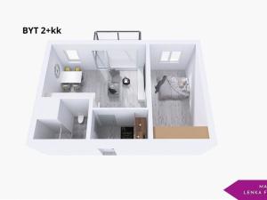 Pronájem bytu 2+kk, Olomouc, Edmunda Husserla, 51 m2
