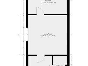Pronájem bytu 2+kk, Praha - Kyje, Za černým mostem, 42 m2