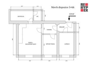Prodej bytu 2+1, Milovice - Mladá, Zátopkova, 58 m2