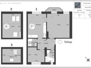 Prodej bytu 3+1, Ústí nad Labem, Alešova, 78 m2