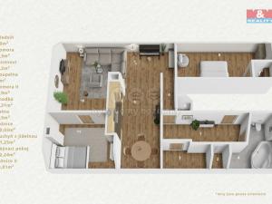 Prodej bytu 3+1, Cheb, Cechovní, 130 m2