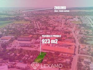 Prodej komerčního pozemku, Znojmo - Přímětice, 923 m2