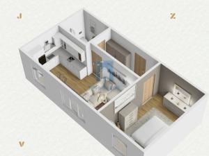 Pronájem bytu 2+kk, Plzeň, alej Svobody, 50 m2
