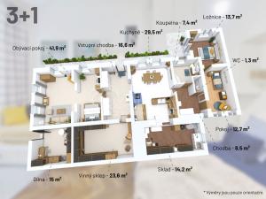 Prodej rodinného domu, Samopše - Talmberk, 146 m2