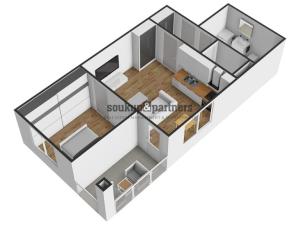 Prodej bytu 2+kk, Praha - Ruzyně, Stočesova, 45 m2