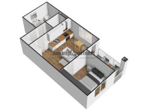 Prodej bytu 2+kk, Praha - Ruzyně, Stočesova, 45 m2