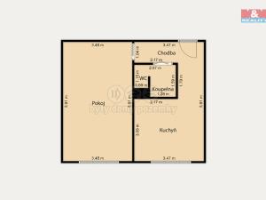 Prodej bytu 1+1, Sokolov, Slovenská, 40 m2