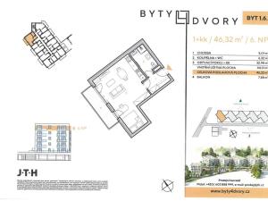 Prodej bytu 1+kk, České Budějovice, M. Horákové, 52 m2