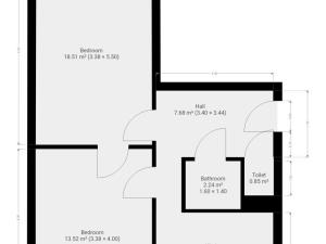 Pronájem bytu 2+1, Praha - Záběhlice, Jasmínová, 53 m2