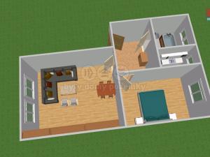Prodej bytu 2+1, Strakonice - Strakonice I, Chelčického, 56 m2