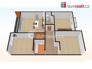 Pronájem bytu 4+kk, Praha - Kobylisy, Na hlinách, 96 m2