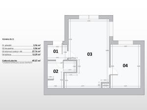 Prodej bytu 2+kk, Morašice, 49 m2