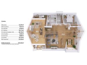Prodej bytu 5+kk, Hodonice, 156 m2