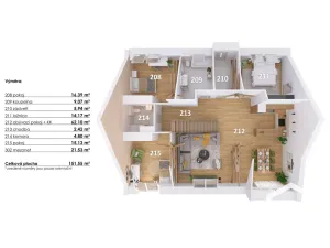 Prodej bytu 5+kk, Hodonice, 156 m2