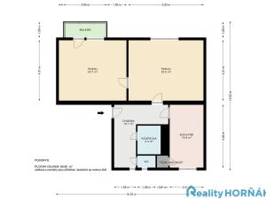 Prodej bytu 2+1, Bechyně, Na Libuši, 75 m2