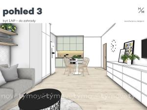 Pronájem bytu 2+kk, Pardubice, Ve Lhotkách, 66 m2