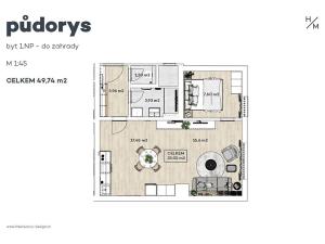 Pronájem bytu 2+kk, Pardubice, Ve Lhotkách, 66 m2