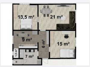 Prodej bytu 3+1, Písek, Preslova, 77 m2
