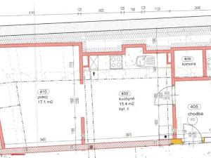 Pronájem bytu 1+1, Hradec Králové, Velké náměstí, 42 m2