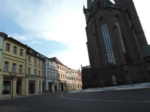 Pronájem bytu 1+1, Hradec Králové, Velké náměstí, 42 m2