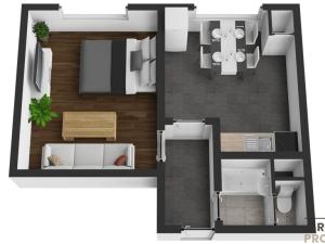 Pronájem bytu 1+1, Valtice, Lázeňská, 33 m2