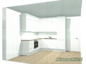 Pronájem bytu 2+kk, Praha - Radlice, U Komína, 54 m2