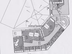 Pronájem kanceláře, Praha - Karlín, Pobřežní, 125 m2