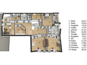 Prodej rodinného domu, Brandýs nad Labem-Stará Boleslav - Brandýs nad Labem, Na dolence, 435 m2
