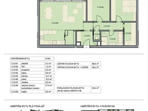 Prodej bytu 3+kk, Brno, Na kopcích, 94 m2