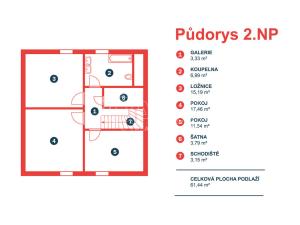 Prodej rodinného domu, Benešov, 129 m2