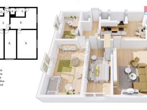 Prodej bytu 4+1, Rychnov nad Kněžnou, Zborovská, 84 m2
