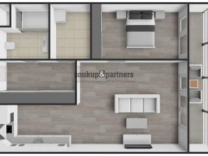 Prodej bytu 2+kk, Praha - Hloubětín, Poděbradská, 56 m2