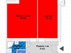 Prodej bytu 2+kk, Praha - Nusle, Na Pankráci, 46 m2