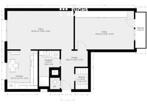 Pronájem bytu 2+1, Lanškroun, Seifertova, 62 m2