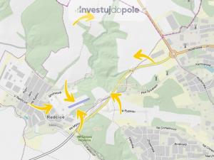 Prodej pole, Plzeň - Radčice, 3545 m2