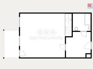 Prodej bytu 1+kk, Praha - Horní Měcholupy, Boloňská, 33 m2