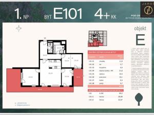 Prodej bytu 4+kk, Kladno, 95 m2