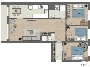 Prodej bytu 4+1, Kladno, Vašatova, 93 m2