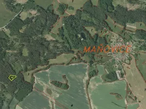 Dražba louky, Maňovice, 2639 m2