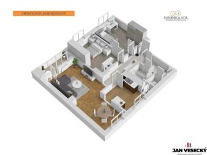 Pronájem bytu 3+1, Praha - Čakovice, Něvská, 76 m2