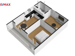 Prodej bytu 2+kk, Praha - Vokovice, Tobrucká, 46 m2