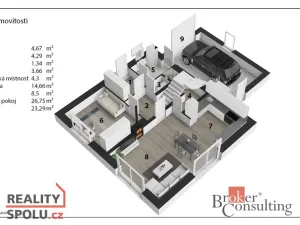 Prodej rodinného domu, Choťánky, Souběžná, 158 m2