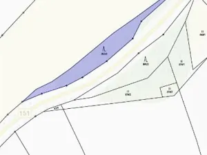 Prodej lesa, Nová Bystřice, 1241 m2