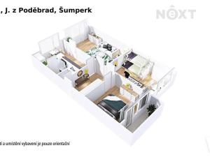Prodej bytu 3+1, Šumperk, J. z Poděbrad, 78 m2
