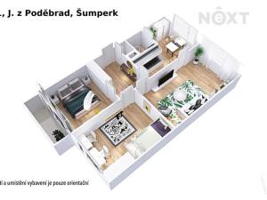Prodej bytu 3+1, Šumperk, J. z Poděbrad, 78 m2